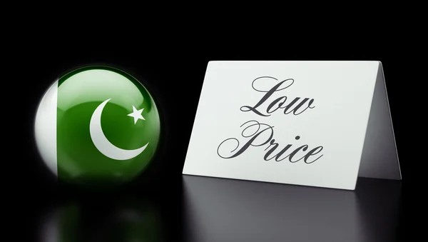 Pakistan lage prijs Concept — Stockfoto