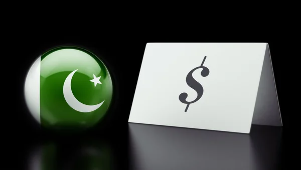 Pakistan koncepcja pieniądza — Zdjęcie stockowe