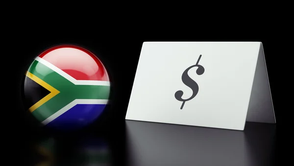 南アフリカ共和国のお金の概念 — ストック写真