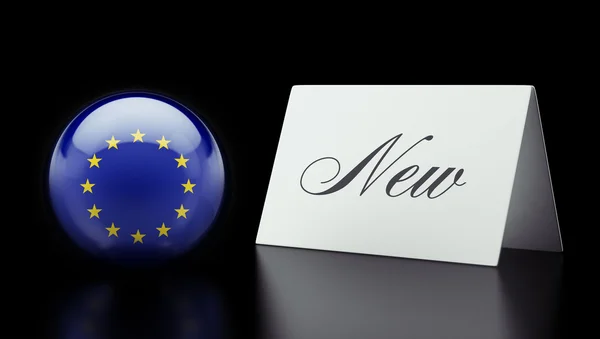 Nowa koncepcja Unii Europejskiej — Zdjęcie stockowe