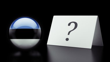 Estonya soru işareti kavramı