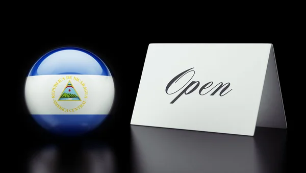 Nicaragua Open Concept — Stock Photo, Image