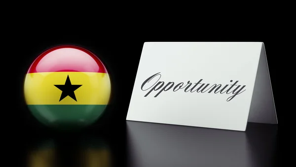 Ghana Opportunity Concep — Stock Photo, Image