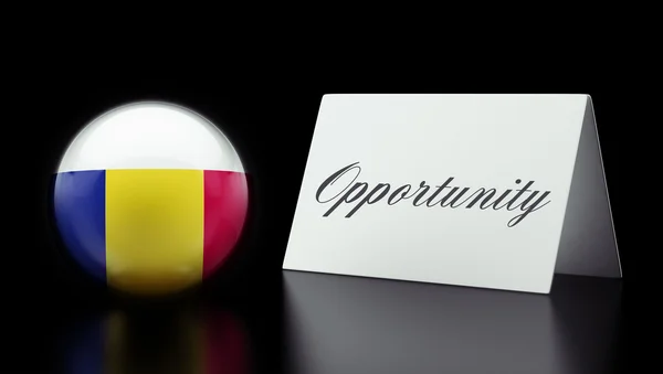 Romania Opportunity Concept — Stock Photo, Image