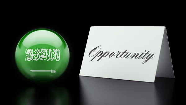 Arabie Saoudite Opportunité Concept — Photo