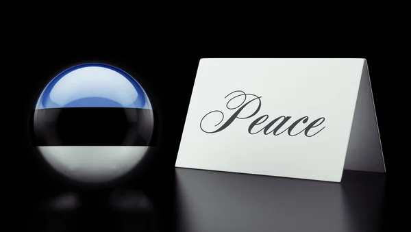 Estland vrede Concept — Stockfoto