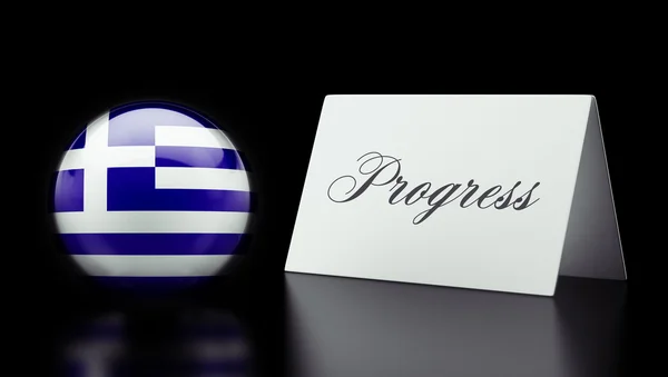 Greece Progress Concept — Stock Photo, Image