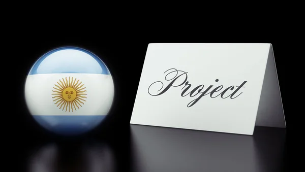 Argentina-projektet Concept — Stockfoto