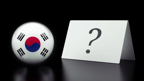 Corea del Sur Sign Concept — Foto de Stock