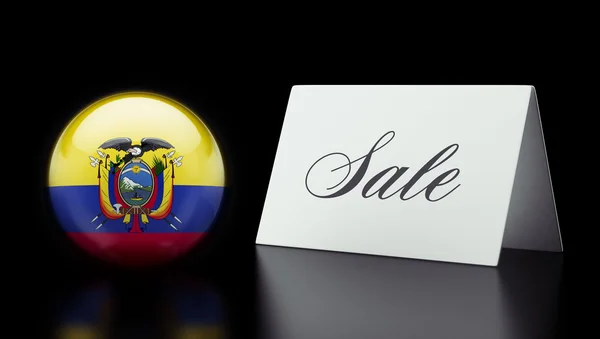 Ecuador sign konzept — Stockfoto