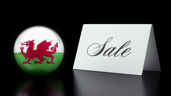 Wales Sale Concept — Stock Photo, Image