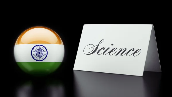 Conceito de Ciência da Índia — Fotografia de Stock