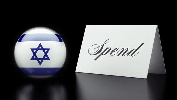 Israel gasta concepto — Foto de Stock