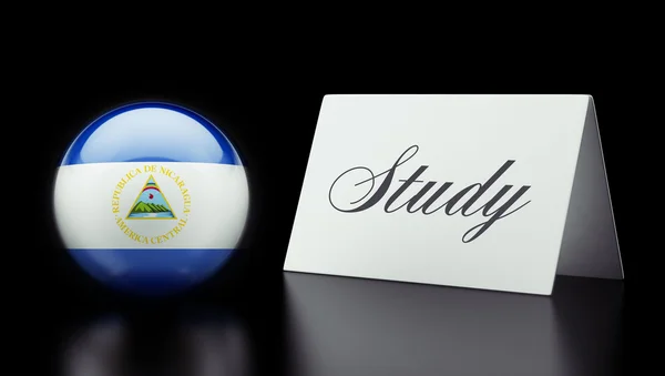 Nicaragua Study Concept — Stock Photo, Image