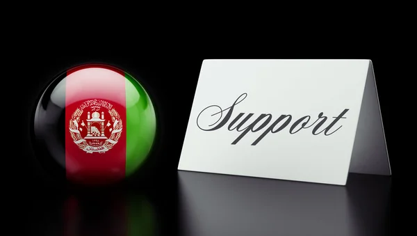 Koncepcja wsparcia Afganistanu — Zdjęcie stockowe