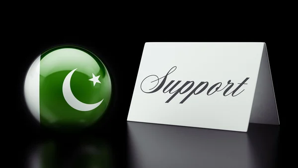 Pakistan Support Concept — Stock Photo, Image