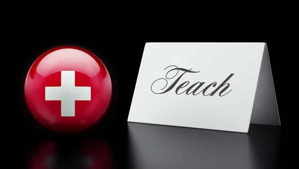 Switzerland Teach Concept — Stock Photo, Image