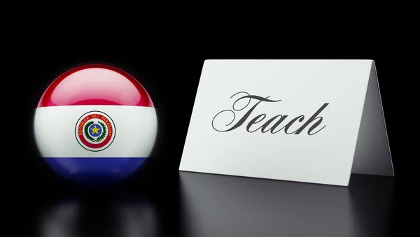 Paraguay Teach Concept — Stock Photo, Image