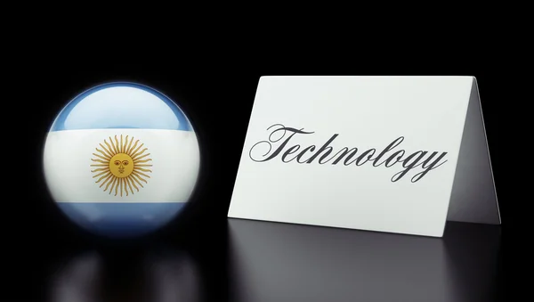 Návrh technologie Argentina — Stock fotografie