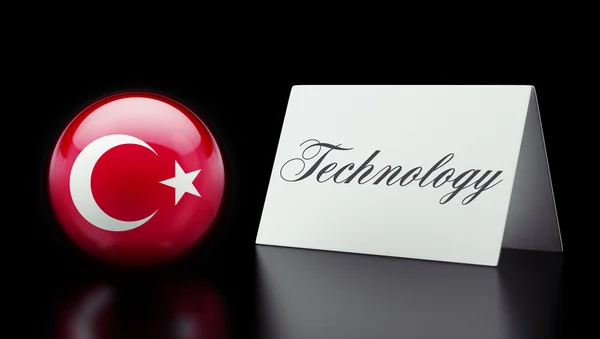 Turquia conceito de tecnologia — Fotografia de Stock