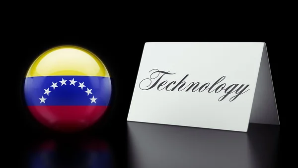 Koncepcja technologii Wenezuela — Zdjęcie stockowe