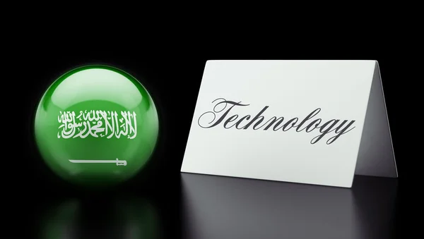 Koncepcja technologii Arabia Saudyjska — Zdjęcie stockowe
