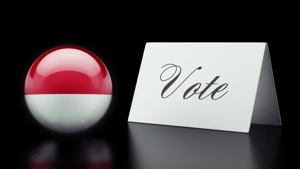 Indonesia Vote Concept — Stock Photo, Image