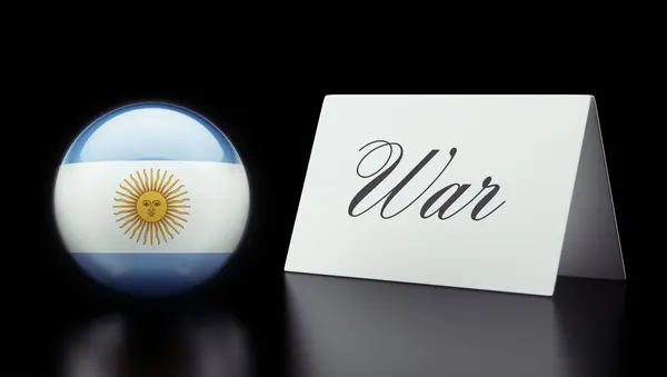 Argentina War Concept — Stock Photo, Image