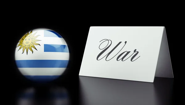 Uruguay kriget koncept — Stockfoto