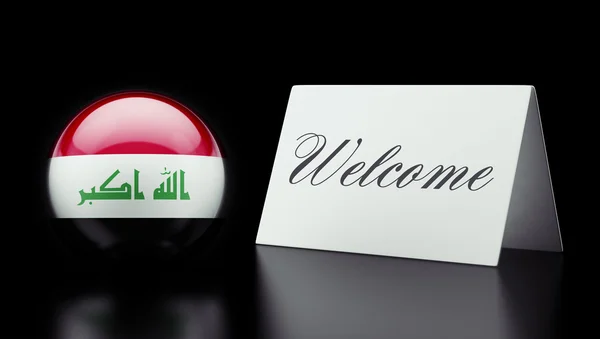 Iraq Welcome Concept — Stock Photo, Image