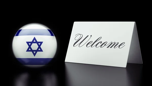 Israel Welcome Concept — Stock Photo, Image