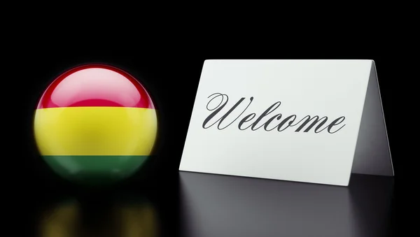 Bolivia Welcome Concept — Stock Photo, Image