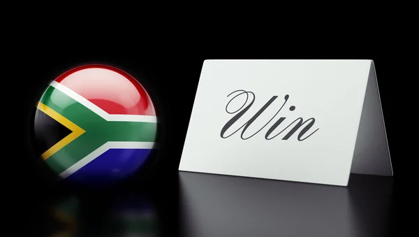 South Africa Win Concept — Stock Photo, Image