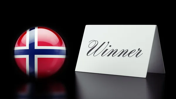 Noruega Ganador Concepto —  Fotos de Stock