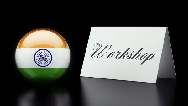 Conceito de Workshop Índia — Fotografia de Stock