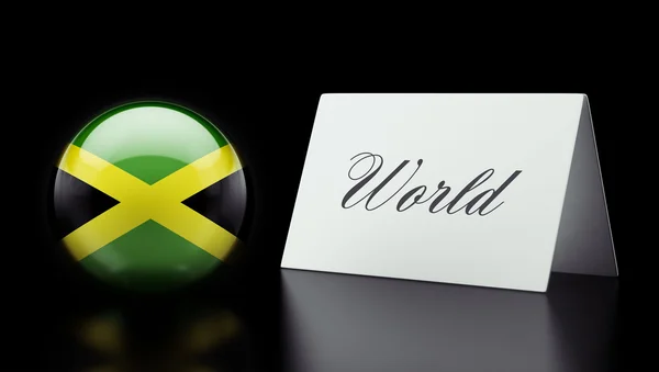 Jamaica världen koncept — Stockfoto