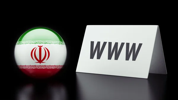 L'Iran www concetto — Foto Stock