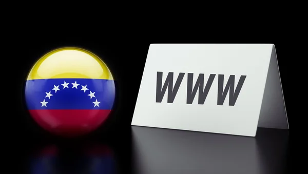 Venezuela www Concepto —  Fotos de Stock