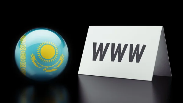 Kazakhstan www Concept — Stock Photo, Image