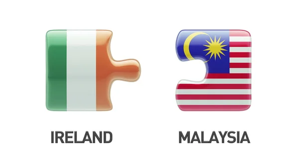 Малайзия Ирландия. — стоковое фото