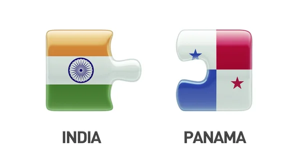 Panama India puzzel Concept — Stockfoto