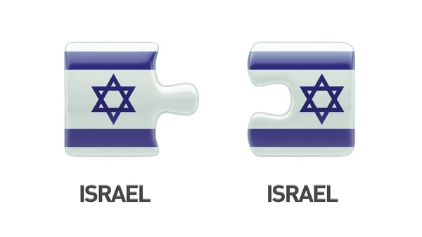 Israele Concetto Puzzle — Foto Stock