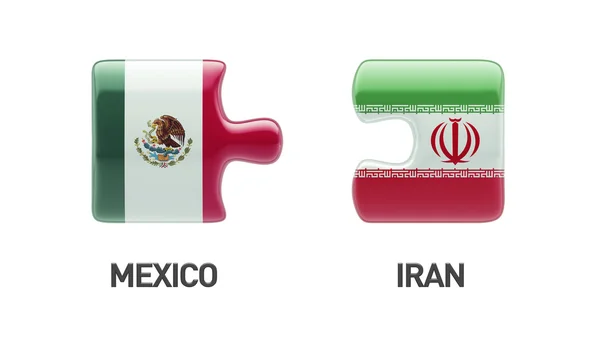 Mexiko iran hohes Konzept — Stockfoto