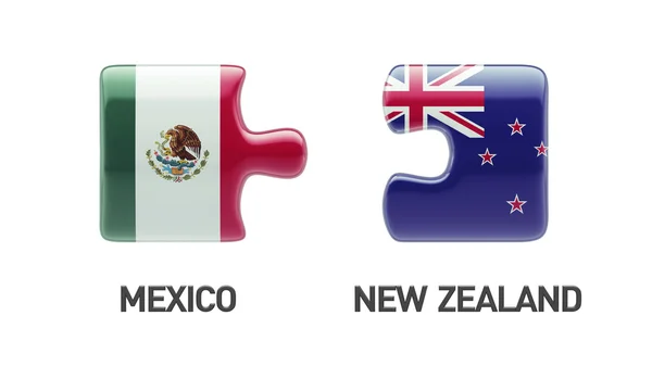 Новая Зеландия Мексика — стоковое фото
