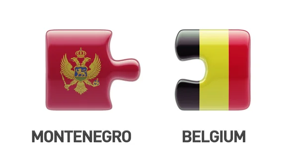 Belgien Montenegro — Stockfoto