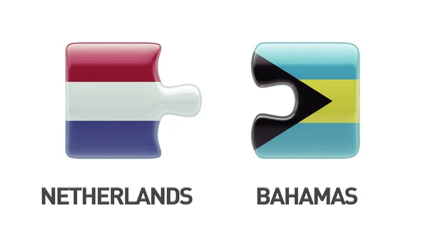 Bahamas Holland Puzzle Concept - Stock-foto