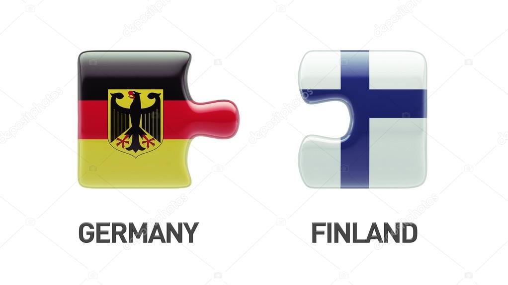 Finland Germany  Puzzle Concept
