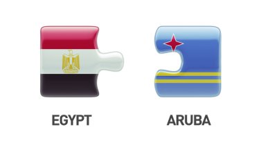 Aruba Mısır Puzzle kavramı