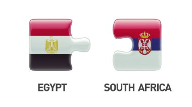 Sırbistan Mısır Puzzle kavramı