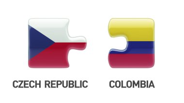 Kolombiya Çek Cumhuriyeti bulmaca kavramı